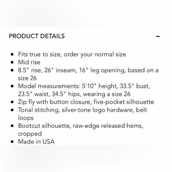 NWT J Brand Mid Rise Crop Bootcut Jeans In Blanc - Picture 8 of 9